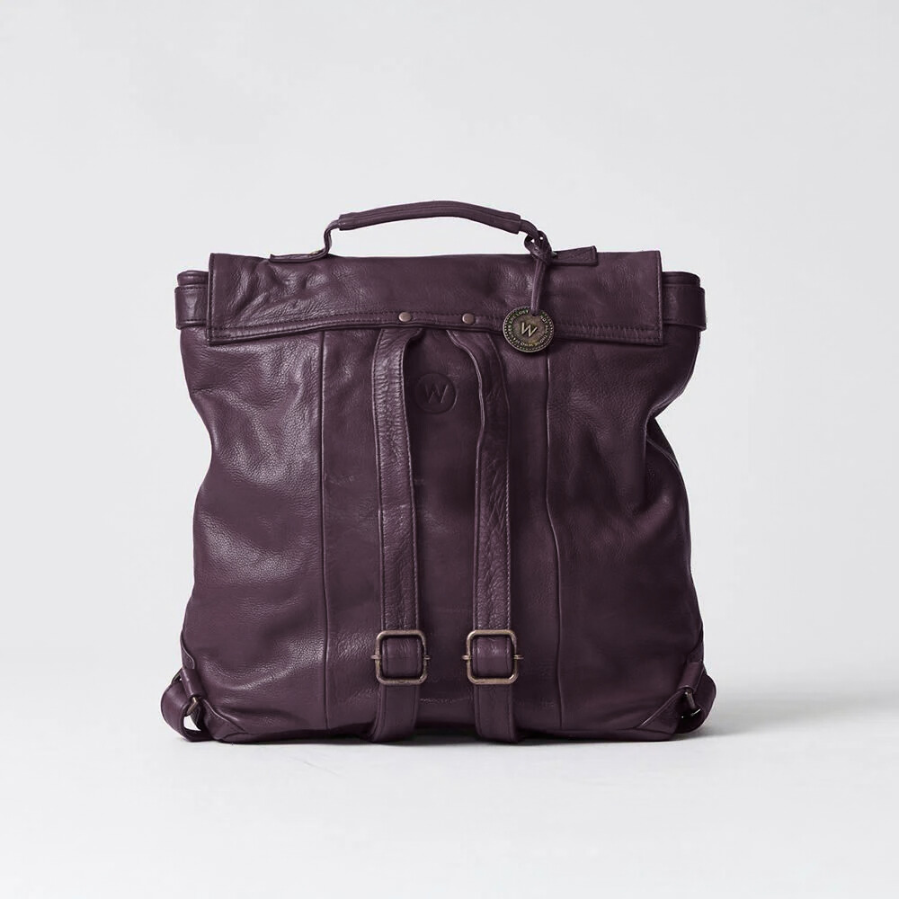bondi leather backpack blue The Bondi backpack – The Wanderers Travel Co