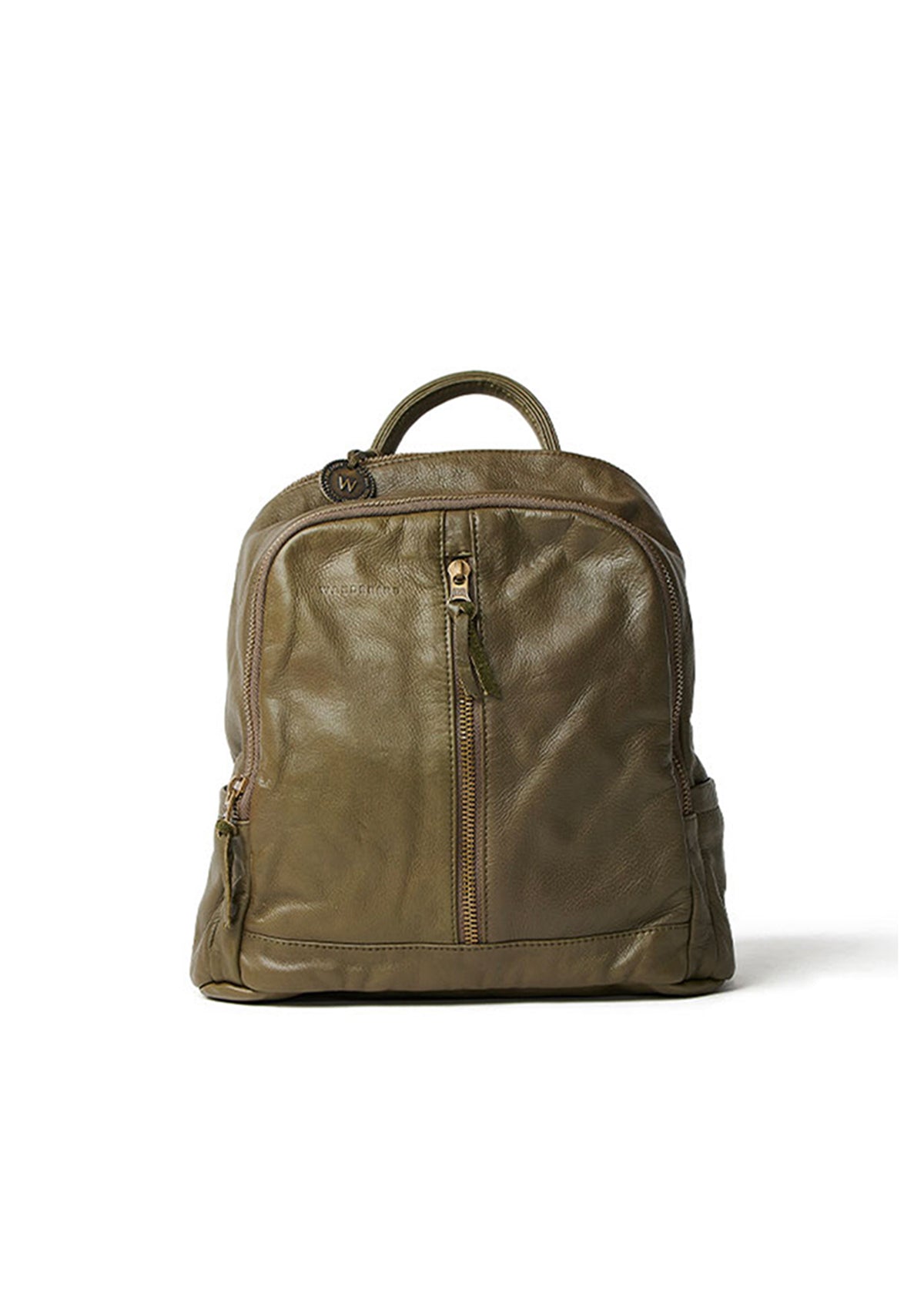 Wanderers Noosa Backpack Whiskey Brown Leather Rucksack Bag The Noosa Backpack – The Wanderers Travel Co. US main image 3