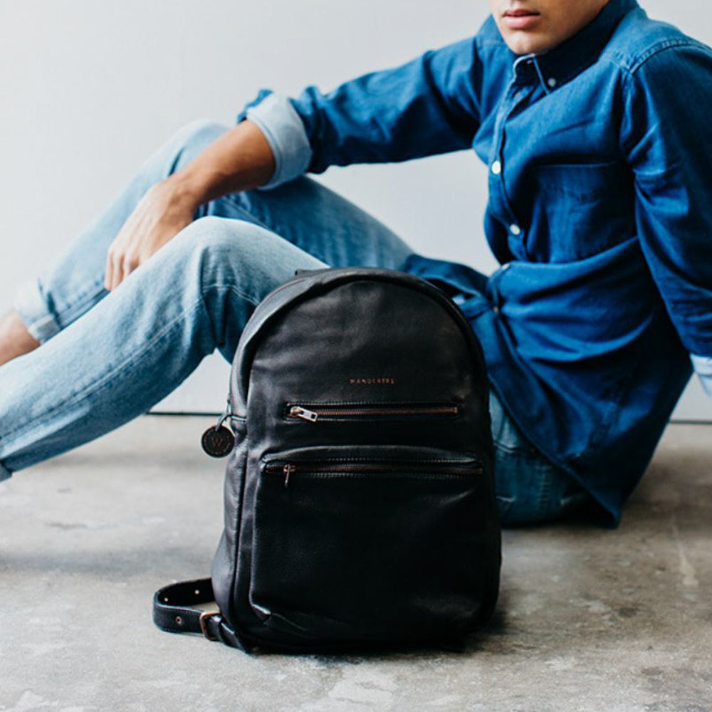 c c california leather backpack The Californian – The Wanderers Travel Co