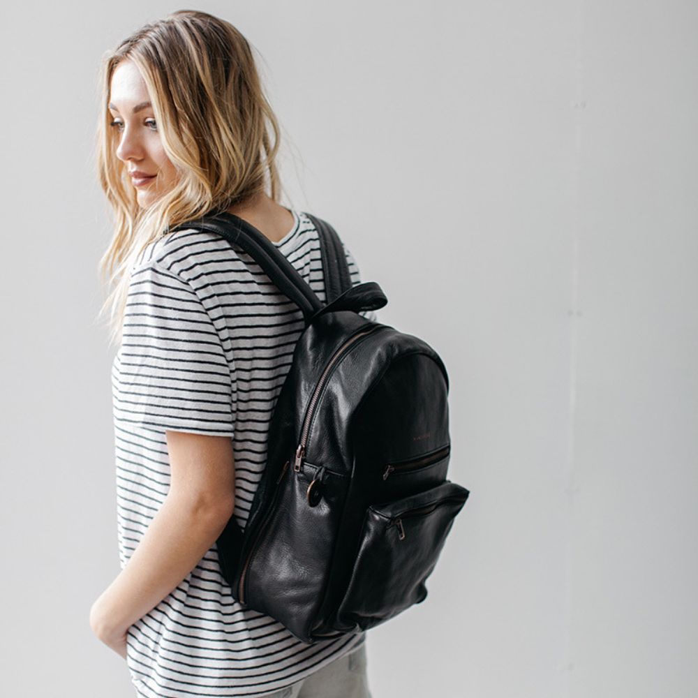 c c california leather backpack The Californian – The Wanderers Travel Co