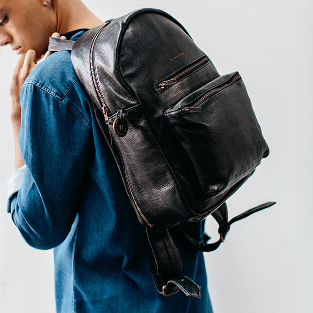 c c california leather backpack The Californian – The Wanderers Travel Co