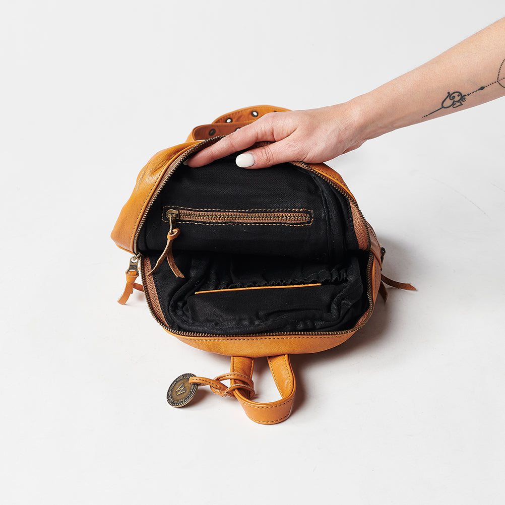 aeo wander leather mini backpack Alison Vintage Vegan Backpack Ecosusi Details From the towering Redwood forests in the north to the Palm tree The Mini Californian The