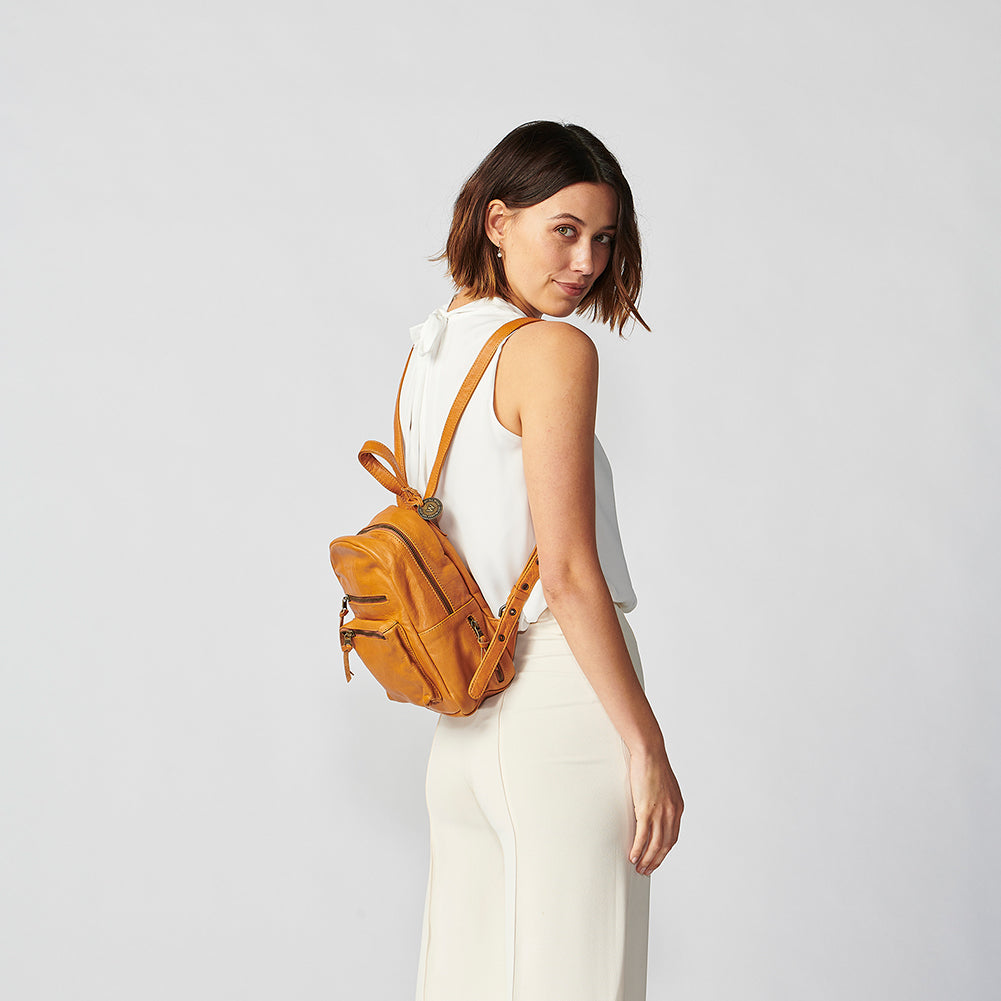 aeo wander leather mini backpack The Mini Californian – The Wanderers Travel Co